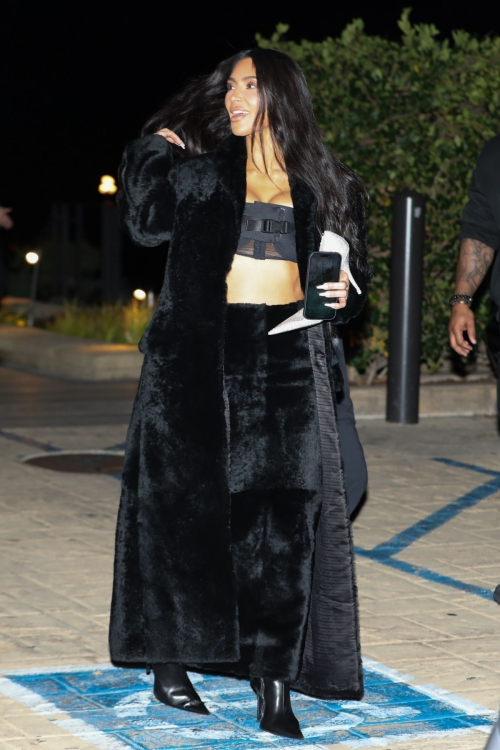 Kim Kardashian Night Out in Malibu, January 2024 3