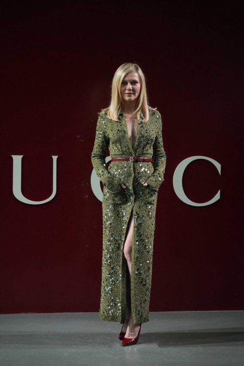 Kirsten Dunst at Gucci Show, Milan Fashion Week, February 2024 2