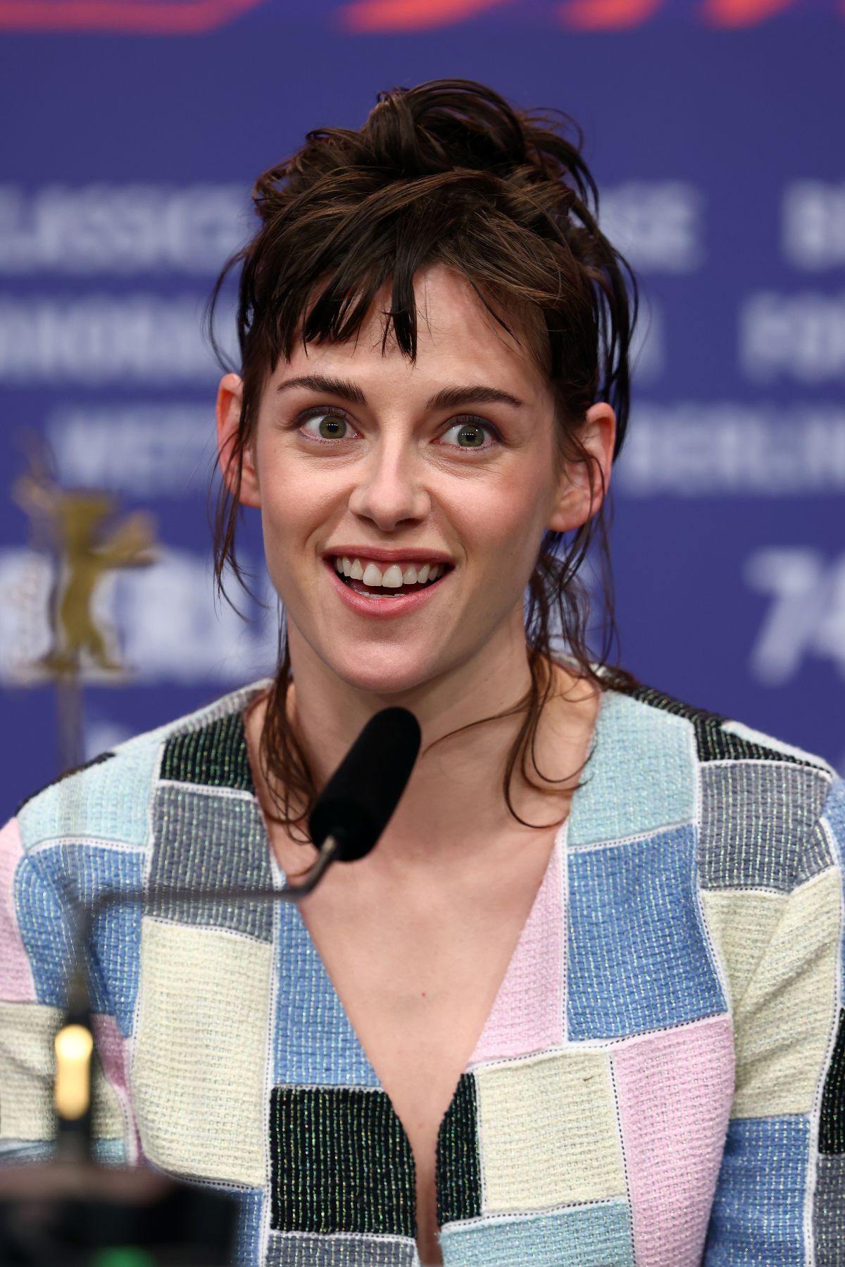 Kristen Stewart at Love Lies Bleeding Press Conference at Berlinale 2024, February 2024