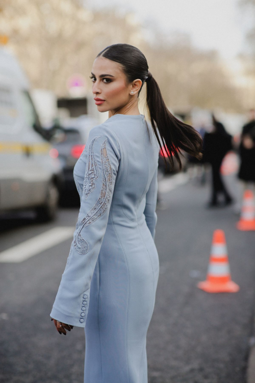 Lama Alakeel at Elie Saab Haute Couture Show in Paris, January 2024 1