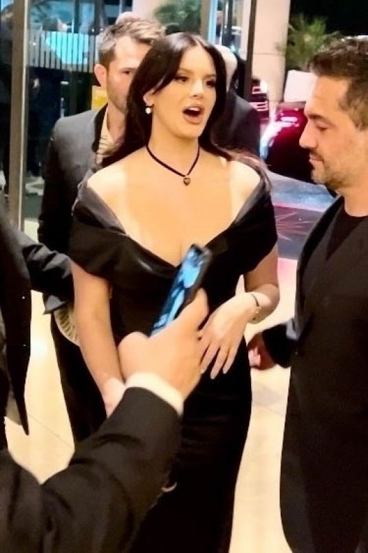 Lana Del Rey Arriving at Clive Davis Party in Beverly Hills, February 2024