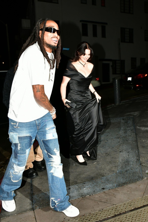 Lana Del Rey Arriving at Clive Davis Party in Beverly Hills, February 2024 5