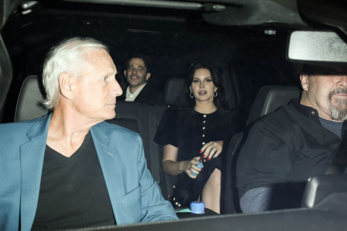 Lana Del Rey Leaves Grammys Party in Hollywood, February 2024 5