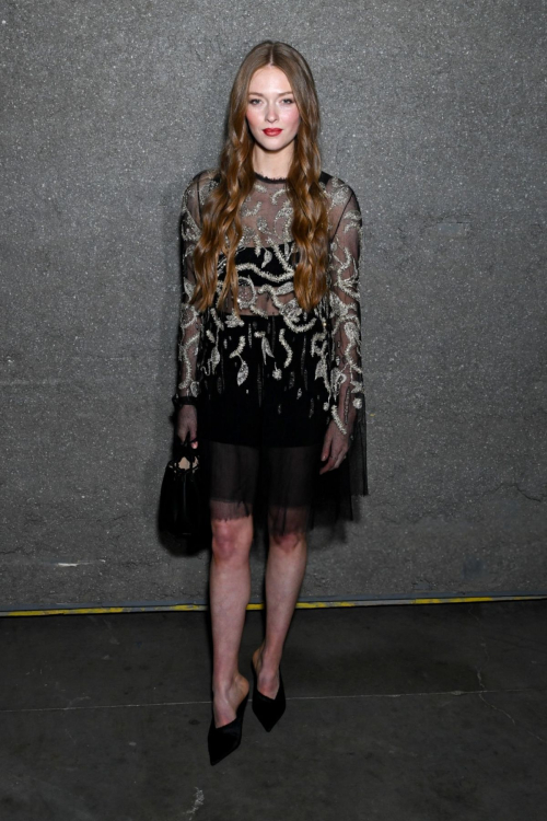 Larsen Thompson at Jason Wu RTW Fall 2024 Show at NYFW, February 2024 2