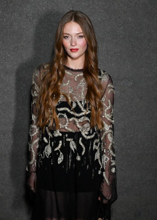 Larsen Thompson at Jason Wu RTW Fall 2024 Show at NYFW, February 2024 3