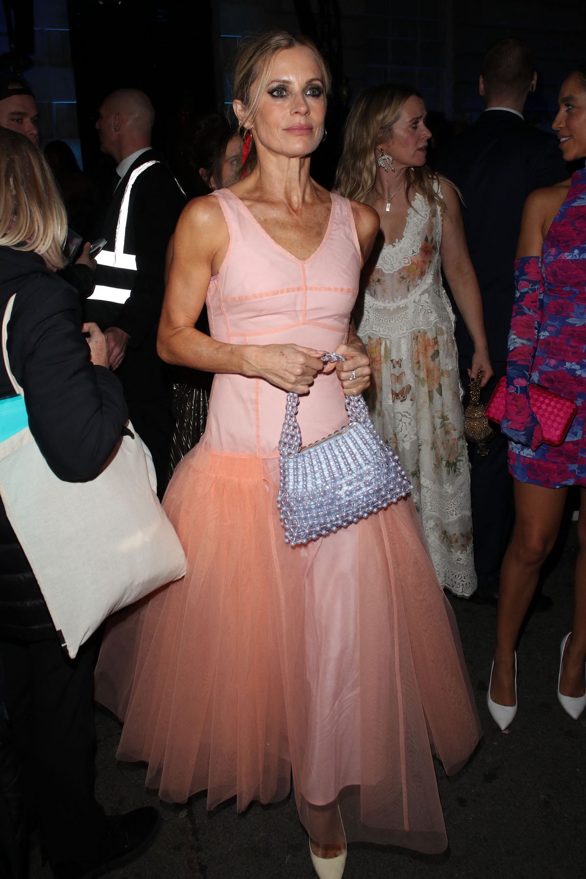 Laura Bailey Arrives at British Vogue Tiffany Co Afterparty in London, February 2024