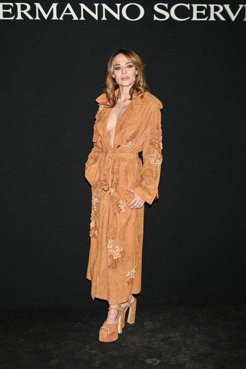 Laura Chiatti at Ermanno Scervino Fashion Show, February 2024