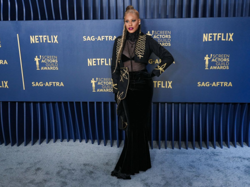 Laverne Cox at 30th Annual Screen Actors Guild Awards, February 2024 2