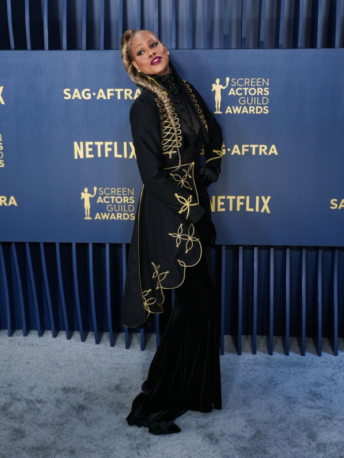 Laverne Cox at 30th Annual Screen Actors Guild Awards, February 2024 6