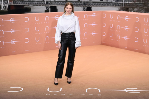 Lea Seydoux at Dune: Part Two Photocall, February 2024 4