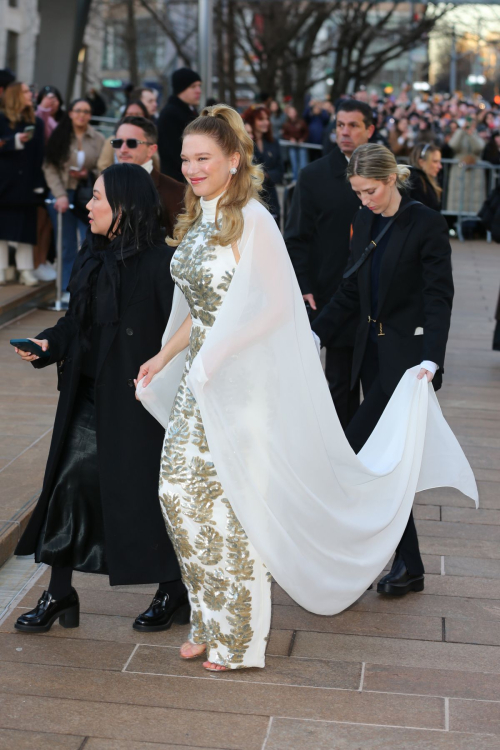 Lea Seydoux at Dune Part Two Premiere at Lincoln Center, February 2024 3