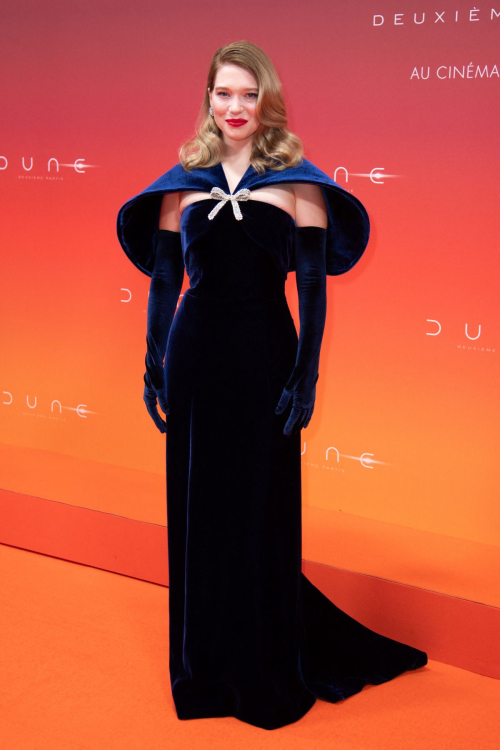 Lea Seydoux at Dune Part Two Premiere in Paris, February 2024 6