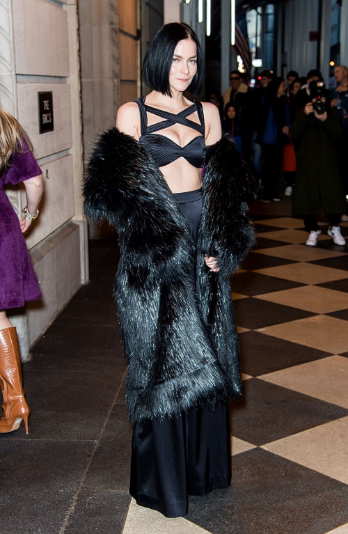 Leigh Lezark at Christian Siriano Fall/Winter 2024 Show, February 2024 2