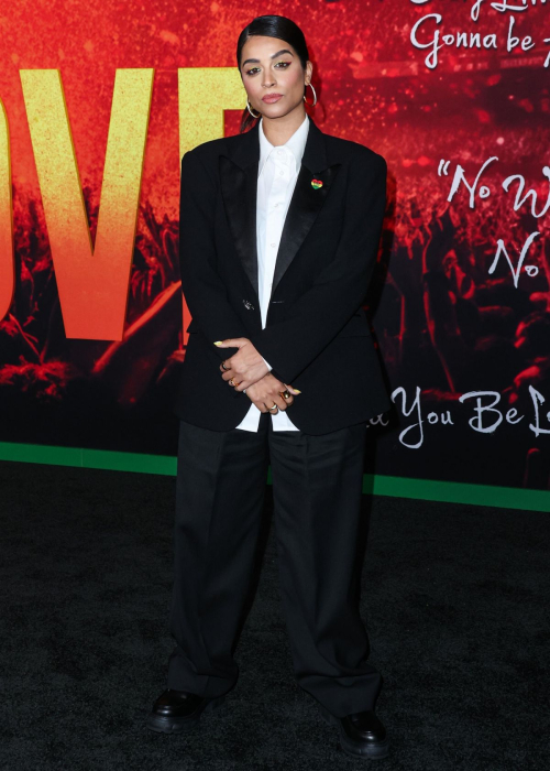 Lilly Singh at Bob Marley One Love Premiere in Los Angeles, February 2024