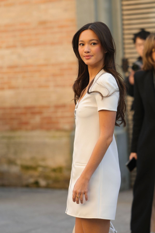 Lily Chee at Courreges Fashion Show Paris Fashion Week, February 2024 1