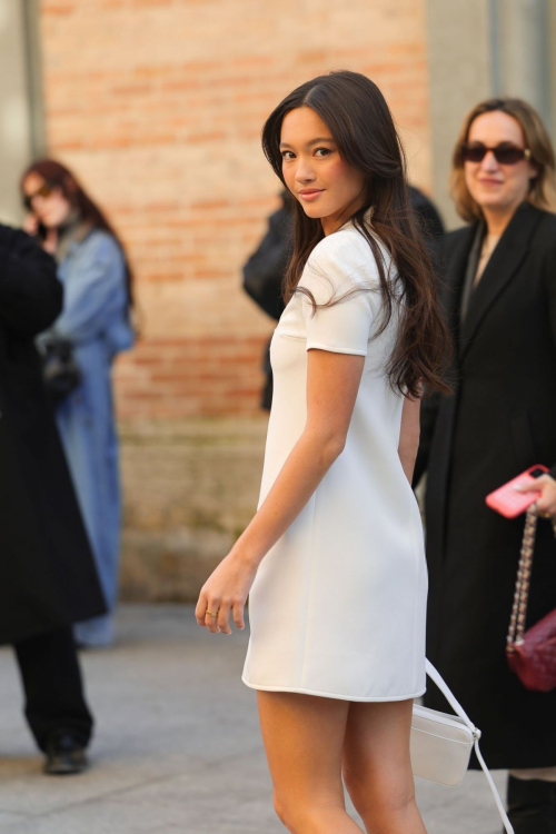 Lily Chee at Courreges Fashion Show Paris Fashion Week, February 2024 5