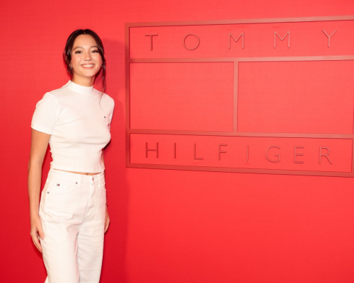 Lily Chee at Tommy Hilfiger Fashion Show at NYFW, February 2024 1