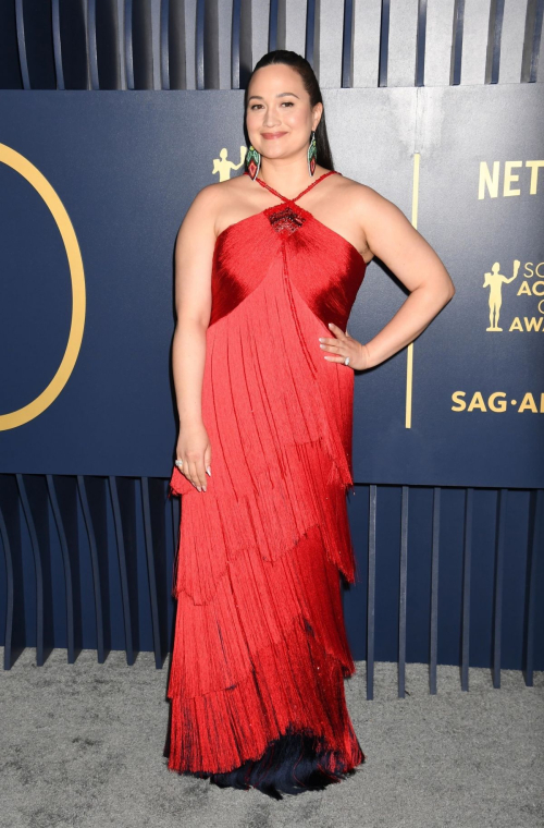 Lily Gladstone at 30th Annual Screen Actors Guild Awards, February 2024