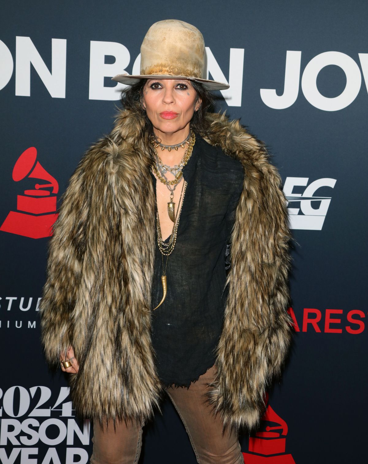 Linda Perry at MusiCares Person of the Year in Los Angeles, February 2024