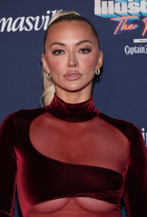 Lindsey Pelas at Sports Illustrated Party in Las Vegas, February 2024 1