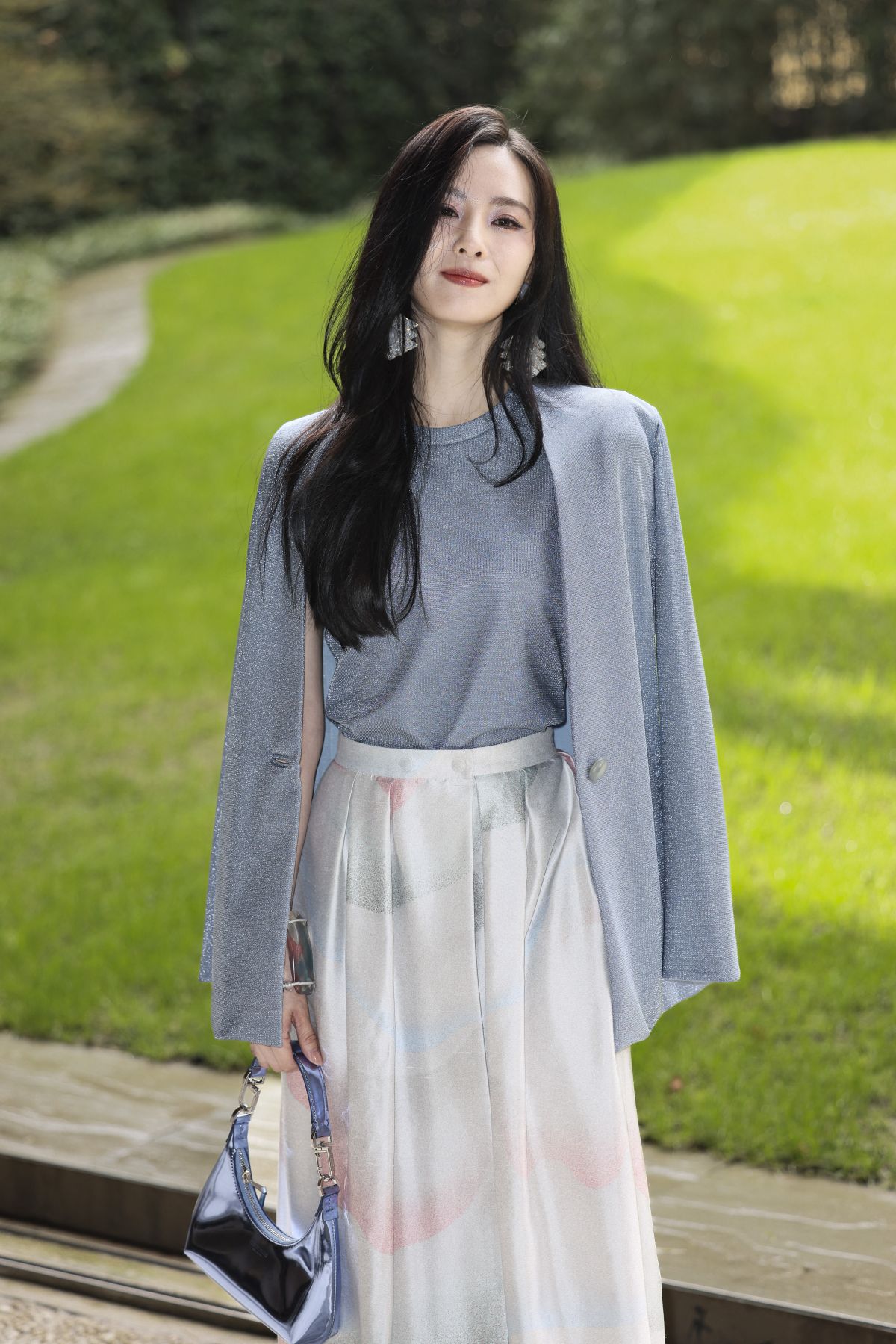 Liu Shishi at MFW Armani Photocall in Milan, February 2024