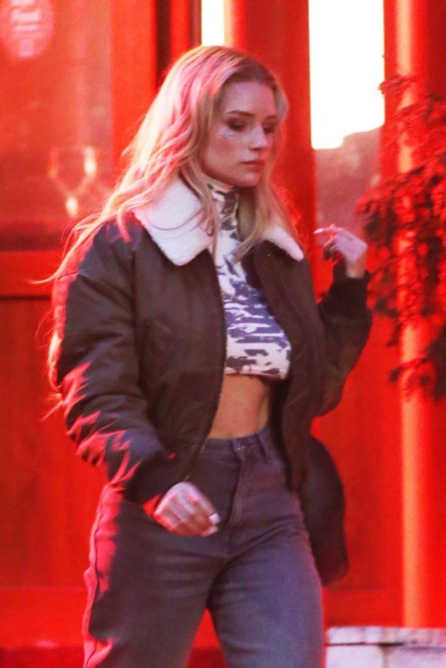 Lottie Moss on Set of April X in Bucharest, January 2024 2