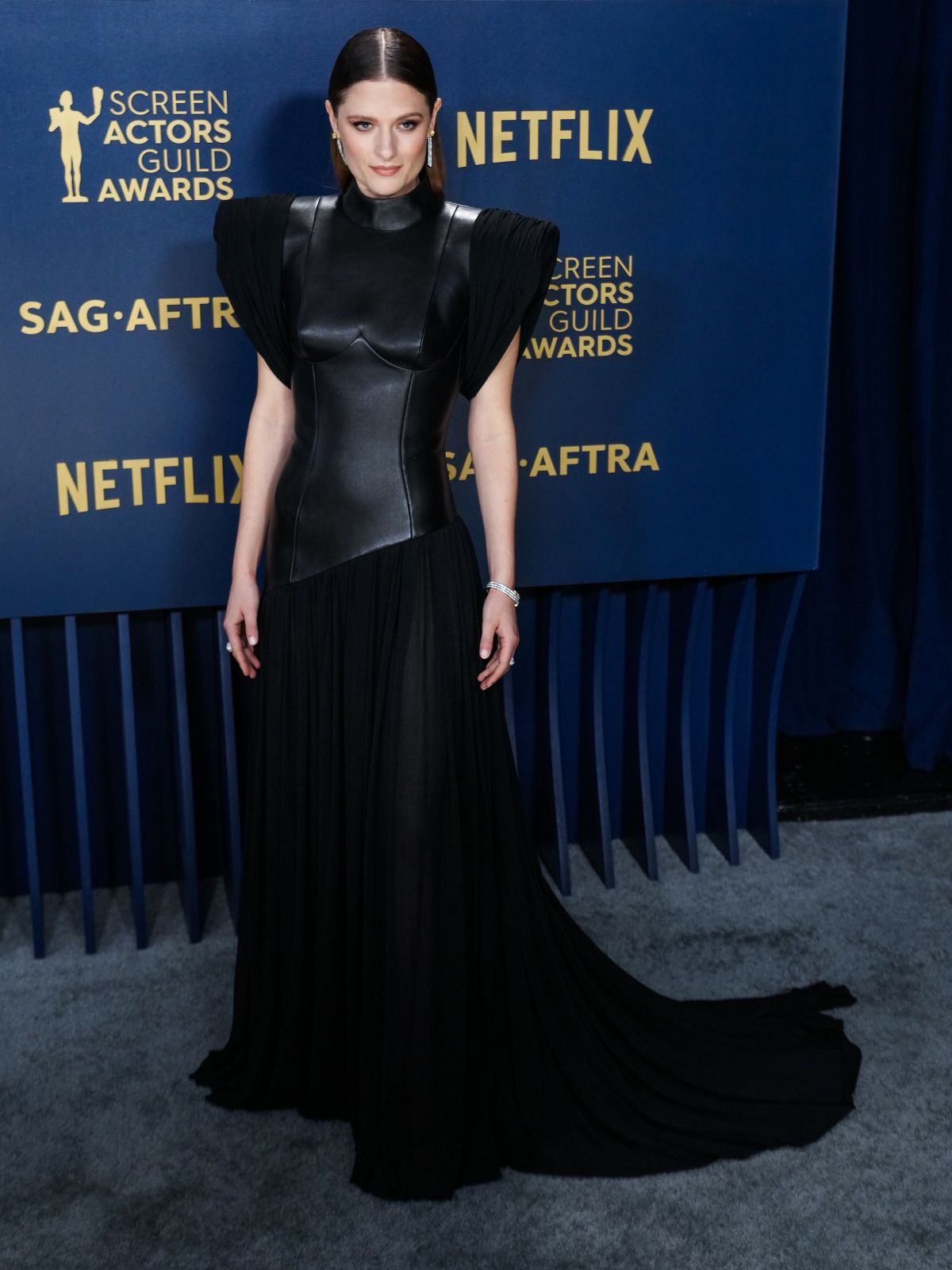 Louisa Jacobson at 30th Annual Screen Actors Guild Awards, February 2024