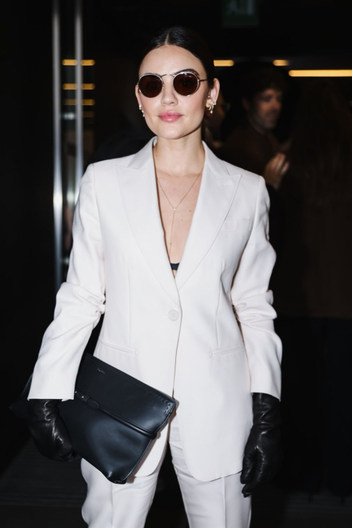 Lucy Hale at Max Mara Fashion Show at Milan Fashion Week, February 2024 4