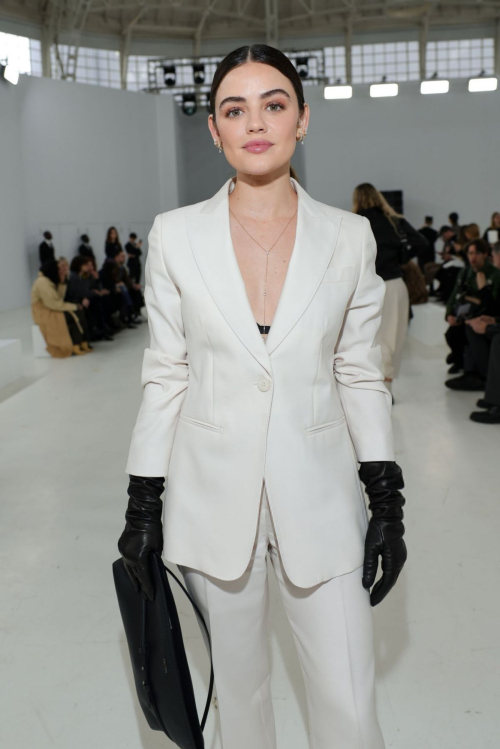 Lucy Hale at Max Mara Show at Milan Fashion Week, February 2024