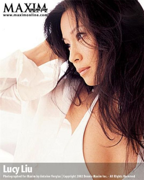 Lucy Liu for Maxim Magazine, September 2002 5