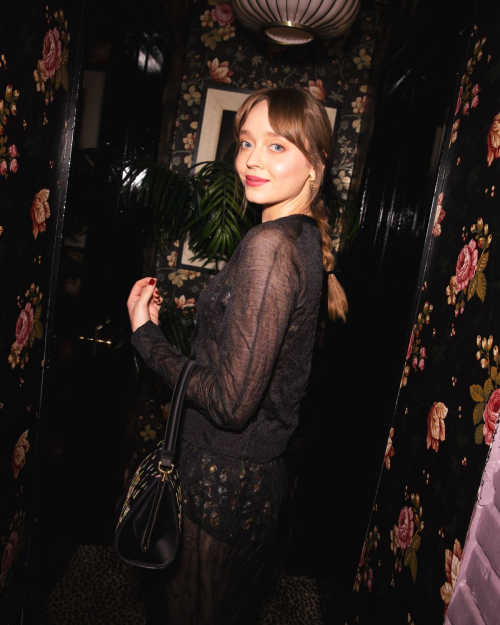 Madeleine Arthur at Dior Beauty VIP Dinner in Beverly Hills, February 2024