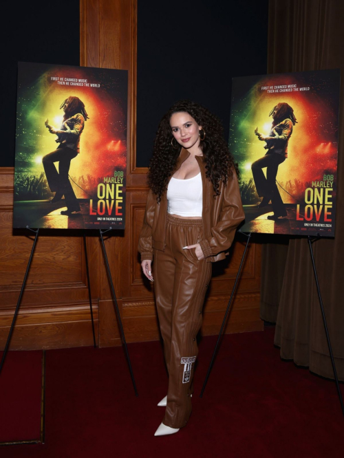 Madison Pettis at Bob Marley One Love Screening Beverly Hills, February 2024