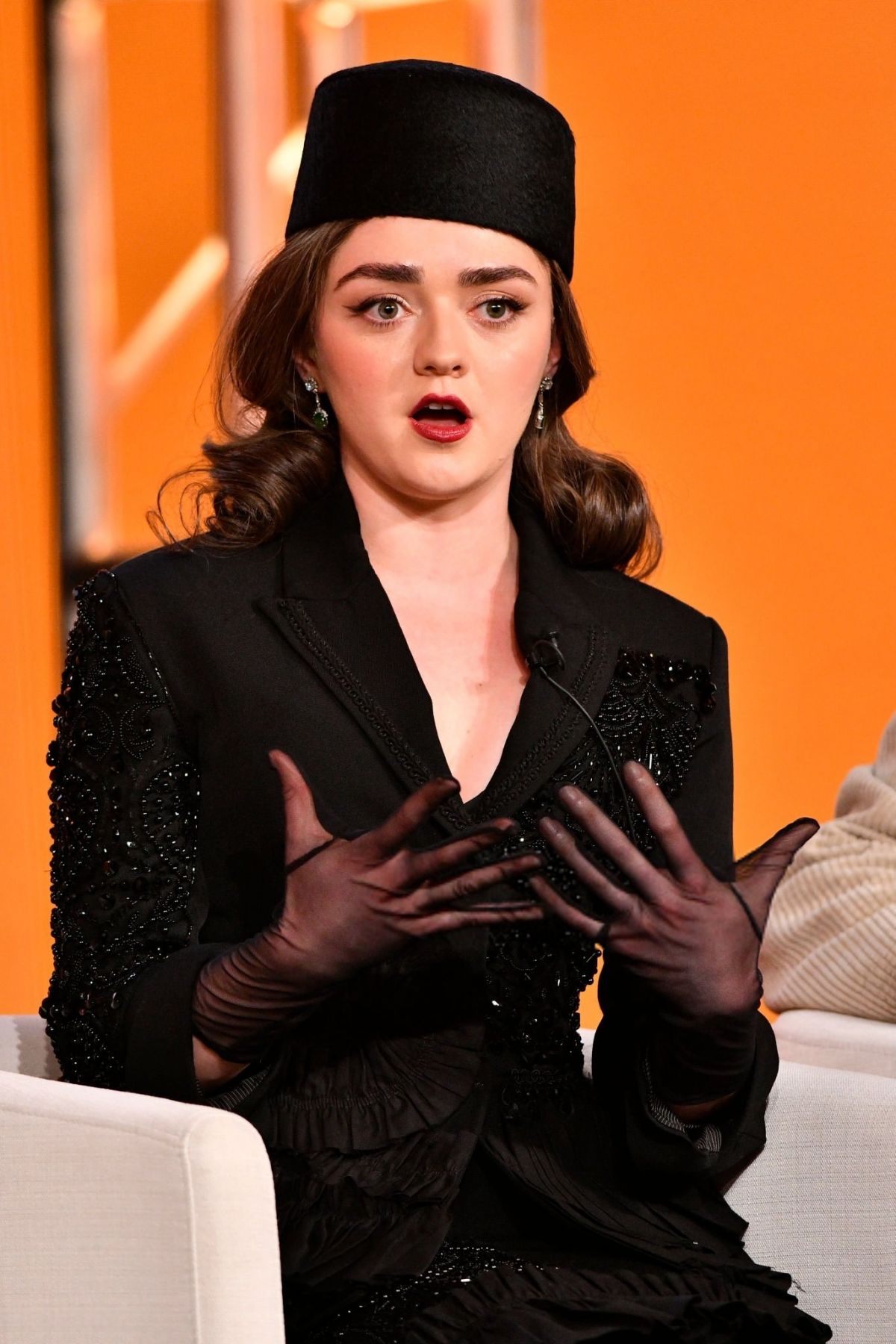 Maisie Williams at Apple TV TCA Winter Press Tour, February 2024