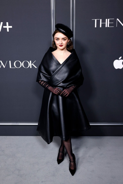 Maisie Williams at The New Look Premiere in New York, February 2024