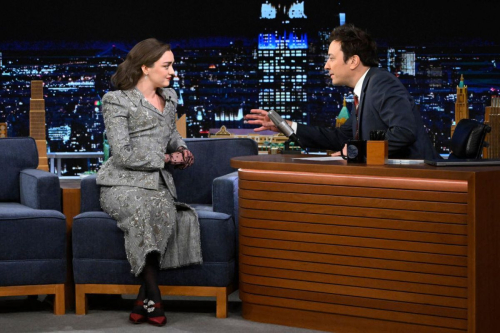 Maisie Williams at Tonight Show Starring Jimmy Fallon, February 2024 2