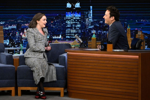 Maisie Williams at Tonight Show Starring Jimmy Fallon, February 2024 3