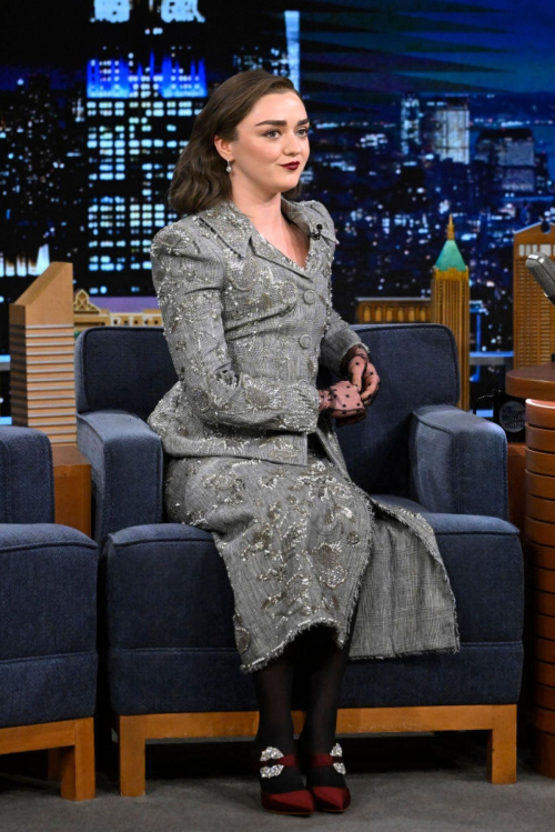 Maisie Williams at Tonight Show Starring Jimmy Fallon, February 2024 6