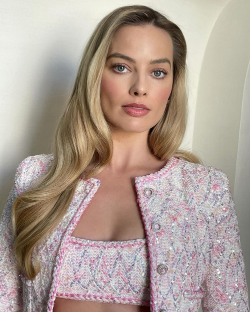 Margot Robbie at 96th Oscars Nominees Luncheon, February 2024