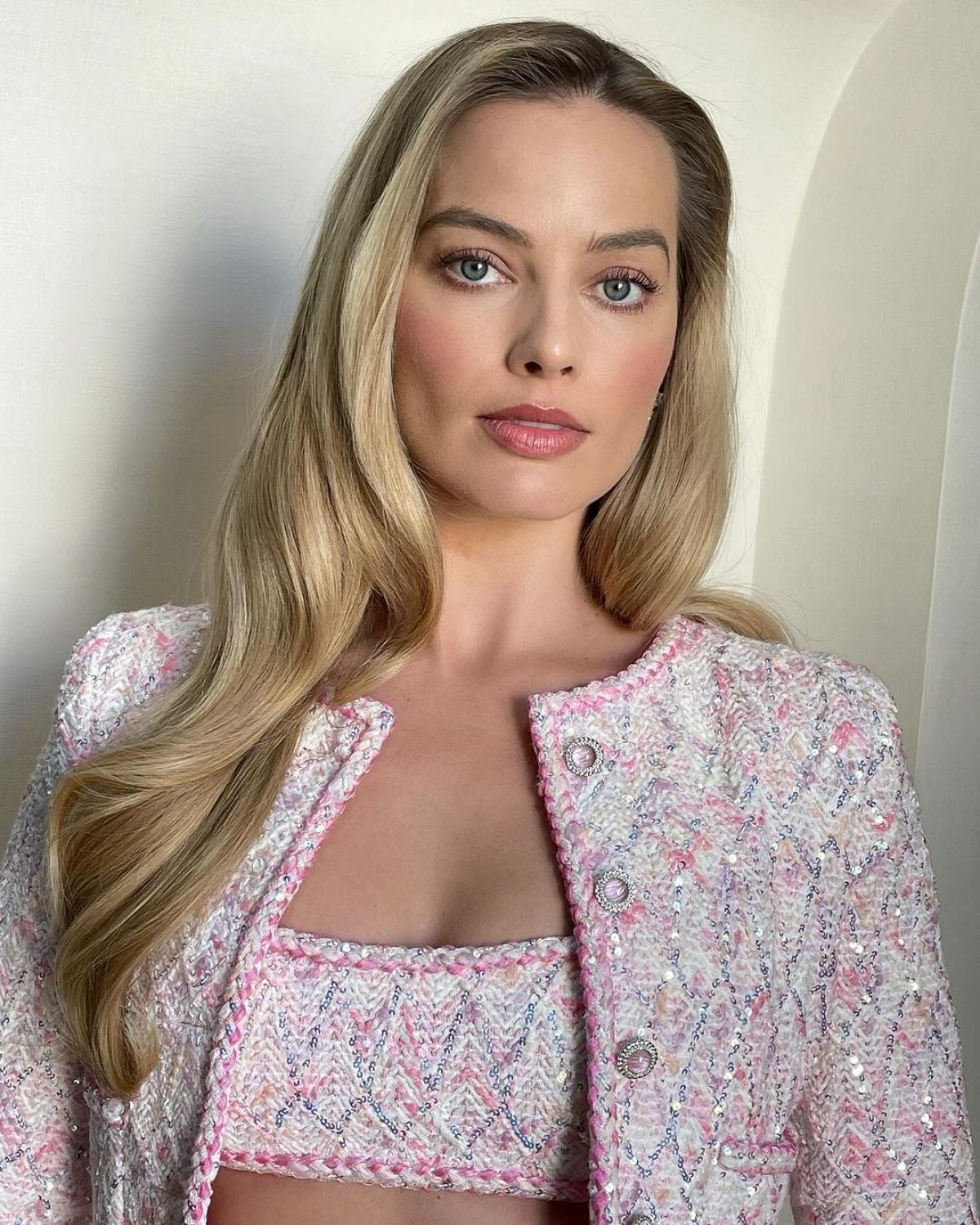 Margot Robbie at 96th Oscars Nominees Luncheon, February 2024