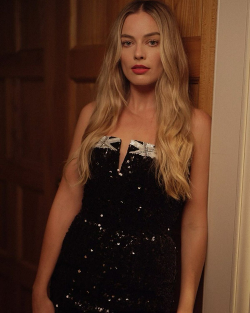 Margot Robbie Pre-bafta Party Portraits, February 2024