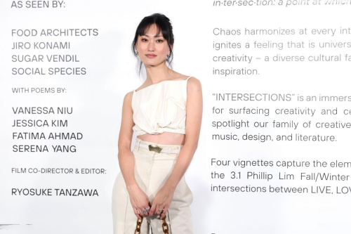 Mari Yamamoto at 3.1 Phillip Lim Presentation at NYFW, February 2024 1