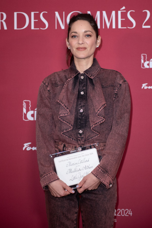 Marion Cotillard at Cesar Nominee Dinner in Paris, February 2024 3