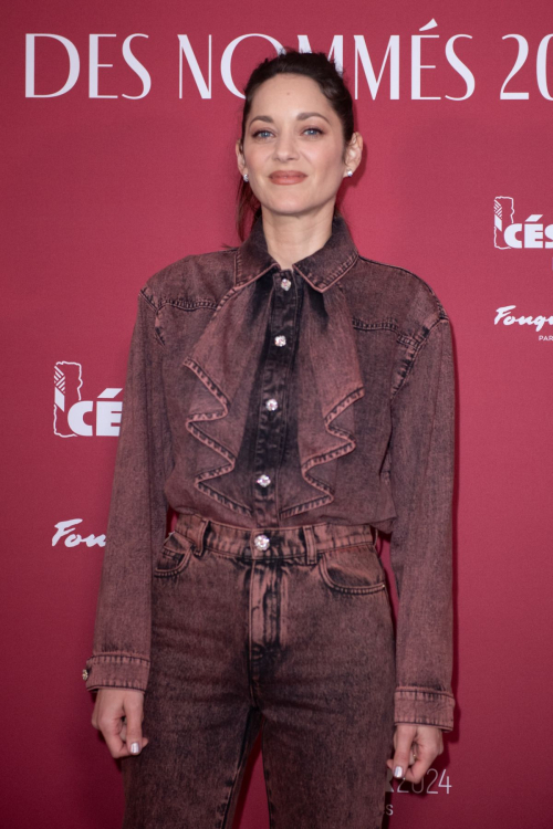 Marion Cotillard at Cesar Nominee Dinner in Paris, February 2024 6