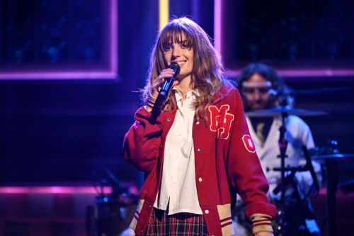 Maya Hawke Performs at Tonight Show New York, February 2024 4