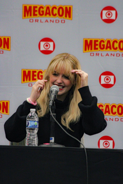 Mckenna Grace at Q&A Session at MegaCon Orlando, February 2024 4