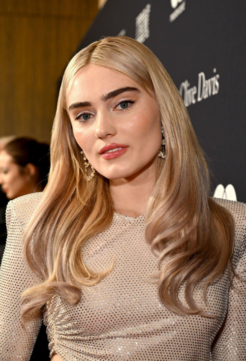 Meg Donnelly at Clive Davis Pre-Grammy Gala in Los Angeles, February 2024 2