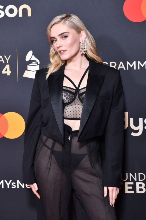 Meg Donnelly at Grammys NextGen Party in Los Angeles, February 2024 3