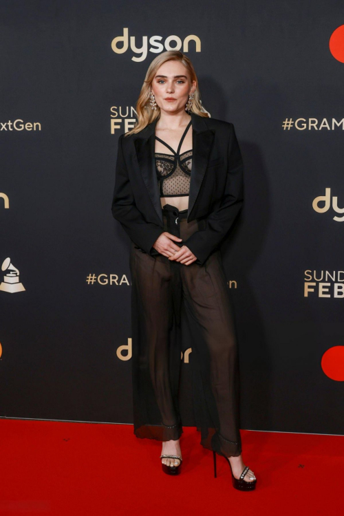 Meg Donnelly at Grammys NextGen Party in Los Angeles, February 2024 4