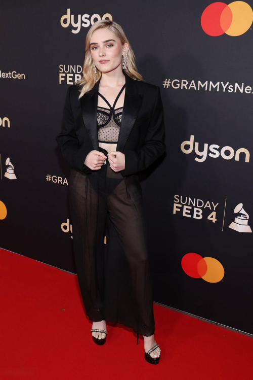 Meg Donnelly at Grammys NextGen Party in Los Angeles, February 2024 5