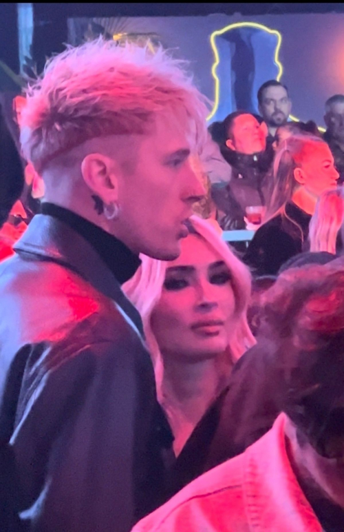 Megan Fox and Machine Gun Kelly Arrive at Concert in Las Vegas, February 2024 6